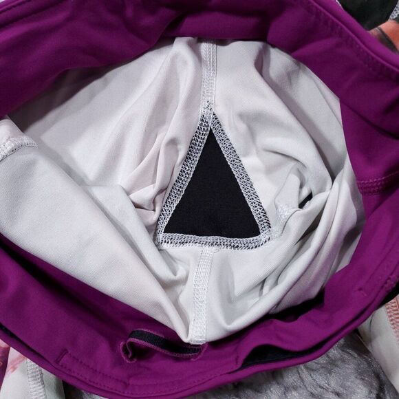 Lululemon Speed Tight III Full On Luxtreme Pigment Wave Multi Black Plum Size 4 - Picture 5 of 11